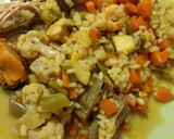 Foto del paso 5 de la receta: Arroz con marisco y verduras