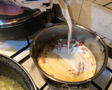 Foto del paso 3 de la receta: Tagliateles de huevo y espinacas a la carbonara