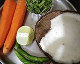 A picture of step 1 of Carrot kismuri(salad).