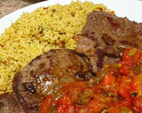 Foto del paso 4 de la receta: Ensalada de pimiento asado marroquí en plato combinado