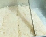 A picture of step 5 of Coconut Burfi / Kobbari Mitai.