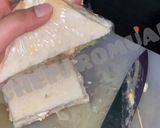 A picture of step 10 of Combo Club sandwich.