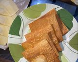 Foto langkah ke 3 dari resep Pangsit Goreng dan Pangsit Rebus.