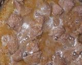 A picture of step 1 of Kaleji tikka.
