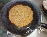A picture of step 2 of Radish Parathas.