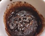 A picture of step 4 of Chocolate mug cake.