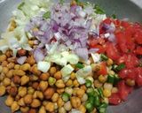 मटर चाट (Matar Chaat recipe in Hindi) रेसिपी चरण 3 फोटो