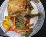 Foto del paso 7 de la receta Pollo al horno con verduras