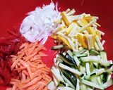 Foto del paso 1 de la receta: Pasta con vegetales en salsa teriyaki! 🍝