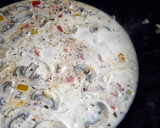Foto del paso 3 de la receta: Tortellini de verdura frescos con salsa de pollo