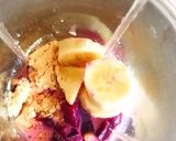 A picture of step 2 of Sattu Beetroot Shake.
