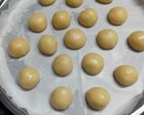 A picture of step 3 of Thumb Print Jam Cookies with White Butter.