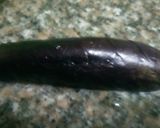 A picture of step 2 of Japanese eggplant salad.