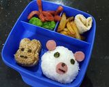 Foto langkah ke 6 dari resep Bento ala Moy 🐻.