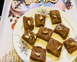 A picture of step 4 of Sattu jaggery barphi easy and quick,healthy protein,Iron rich sweet recipe.