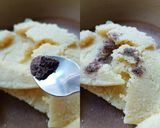 A picture of step 2 of Paneer Milk Coconut Burfi.