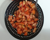 Foto del paso 3 de la receta: 🍅🧀🍞 Pan tostado con ajo, tomate, queso semi y serrano