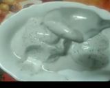 A picture of step 5 of Black Grapes Ice Cream.