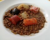 A picture of step 5 of Lentils with chorizo.