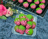 Foto langkah ke 6 dari resep Strowberry Cookies.