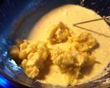 A picture of step 2 of Banana cinnamon pancake in oven.