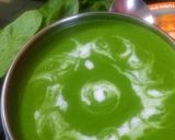 A picture of step 5 of Spinach cream soup.