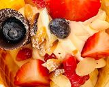 Pas rețetă Conuri de înghețată umplute cu cremă de mascarpone 3 fotografie