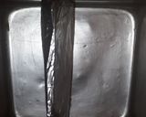 A picture of step 1 of Almond bettenber cake.