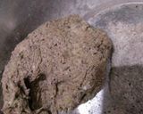 A picture of step 1 of Kuttu ka paratha.