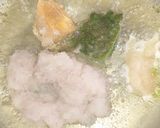 A picture of step 3 of Shaljum (Turnip) And Palak (Spinach) Ki Bhujiya.