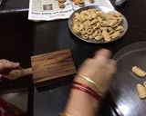 A picture of step 3 of Andhra Style Sweet Shells/Gavvalu.