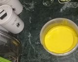 A picture of step 4 of Microwave Khandvi.