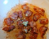 Brokkolis, baconös sajtos, tejszínes tészta recept fázis 2 fotója