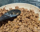 A picture of step 4 of Beef and Pork Taco Filling.