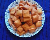 A picture of step 5 of Sooji and All-Purpose Flour Shakarpare (Sweet Crunchy Bites).