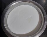 A picture of step 1 of Dry fruit Shrikhand.
