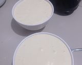 Foto langkah ke 3 dari resep Bolu Lapis Kemerdekaan empuk dan lembut.