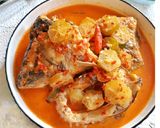 Foto langkah ke 4 dari resep Gulai Asam Ikan Mas.