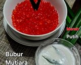 Foto langkah ke 7 dari resep Bubur Sagu Mutiara Merah-Putih 🇮🇩🍵😍😋.