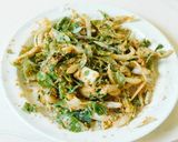 A picture of step 2 of Thool Pakoda- Onion Pakoda.