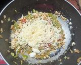 A picture of step 2 of Cabbage Cheese grill Sandwich.