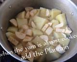 Yam and Unripe Plantain Pottage recipe step 2 photo