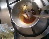 A picture of step 2 of Sabudana Apple pudding.