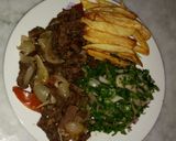 A picture of step 3 of Beef Shawarma.