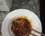 Hình bước làm 3 của món Mì trộn opla