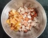 A picture of step 1 of Chaler Payesh / Bengali Kheer.