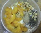 A picture of step 1 of Fruit & Nut Yogurt.