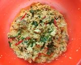 Foto langkah ke 4 dari resep 97. Pepes Tahu Jamur Kemangi.