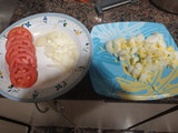 Mini tartas de hamburguesa