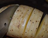 Foto del paso 1 de la receta: Papas hasselback